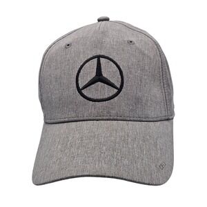 Puma Golf Mercedes‎ Benz Hat Gray Heathered DryCell Adjustable Performance Golf